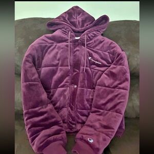 Champion Maroon Athletic Hoodie